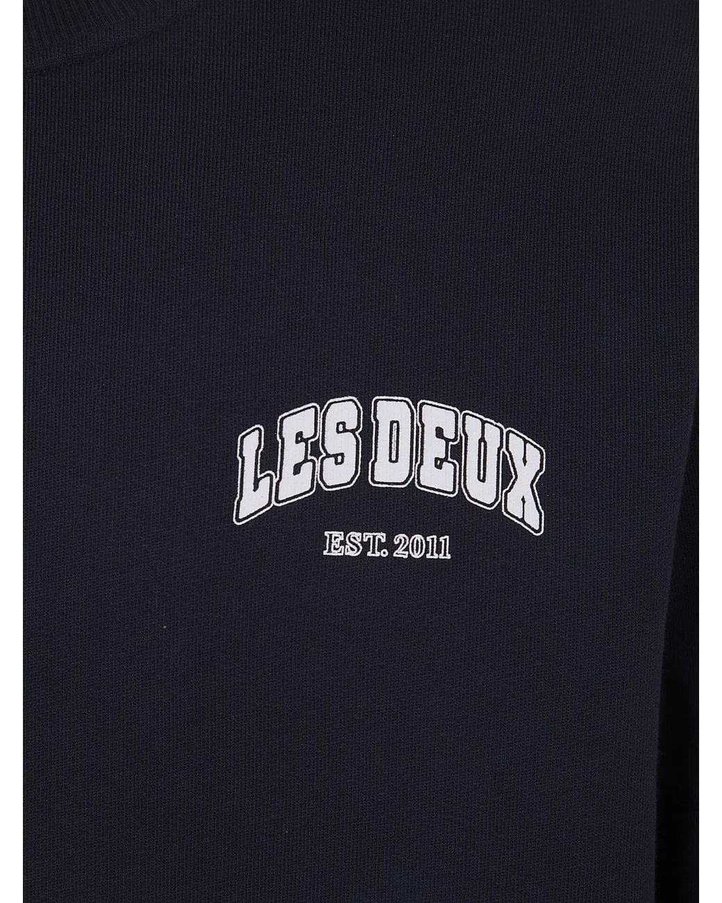 Les Deux Blue "Brady Hoop" Sweatshirt for men