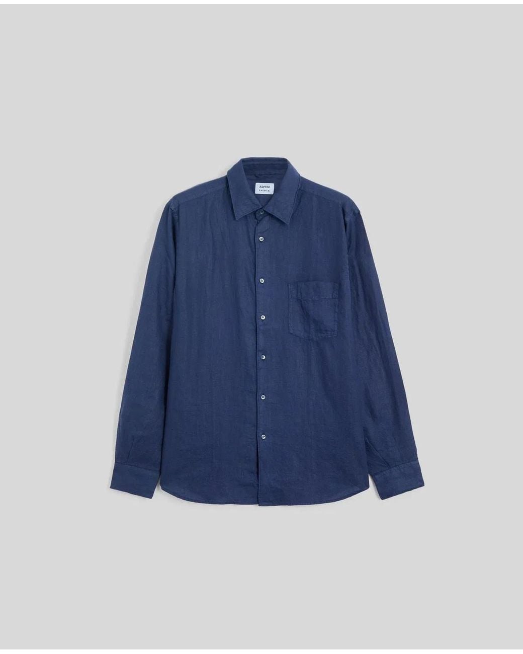 Aspesi Blue Camicia Sedici for men