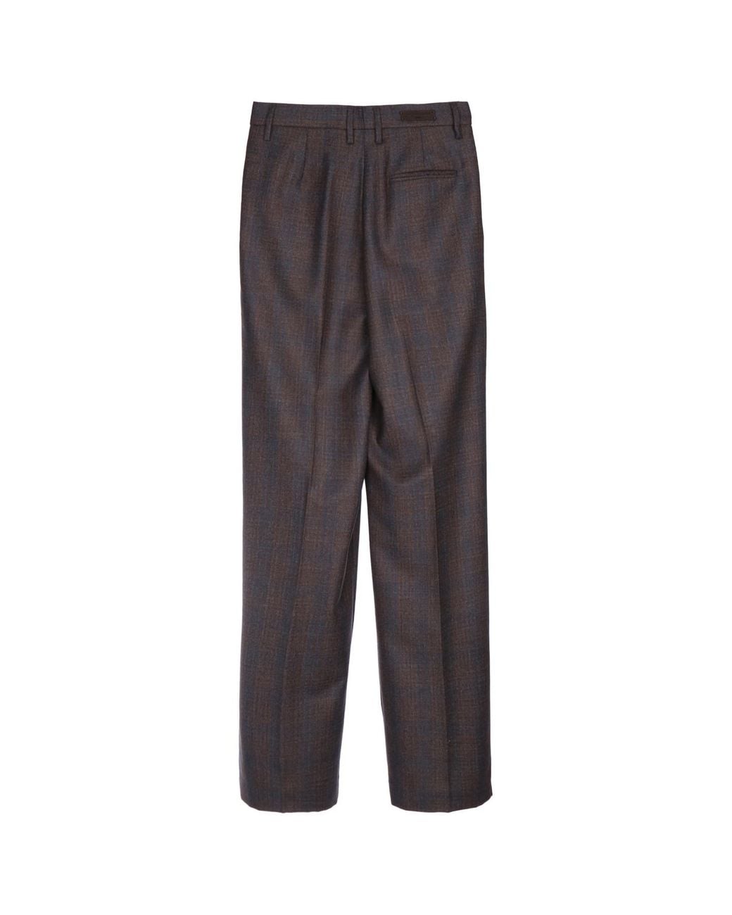Jacob Cohen Gray Wide-Leg Pants