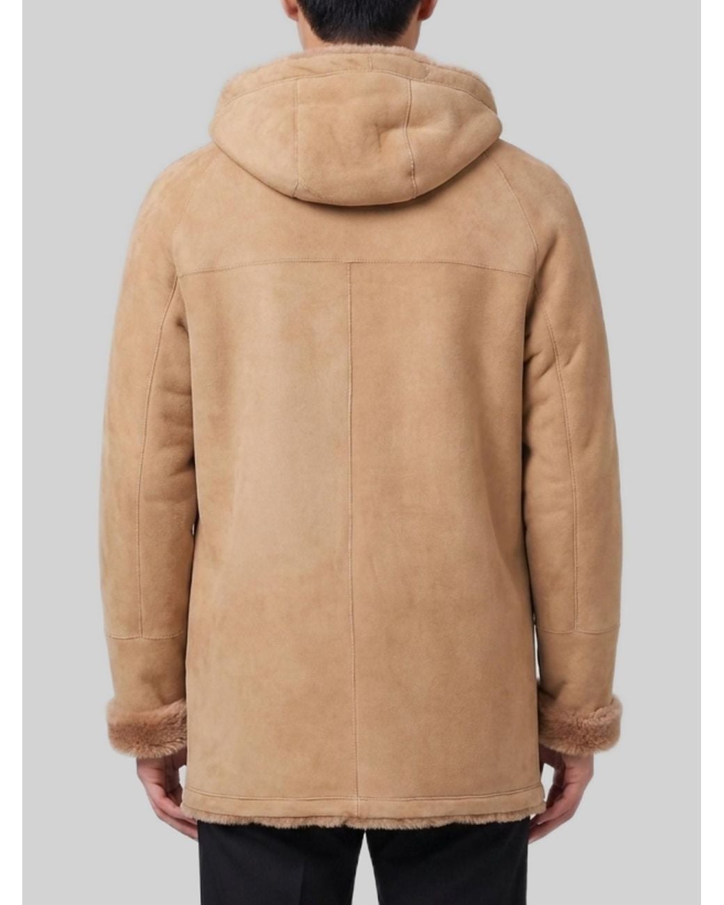 Salvatore Santoro Natural Reversible Midi Jacket for men