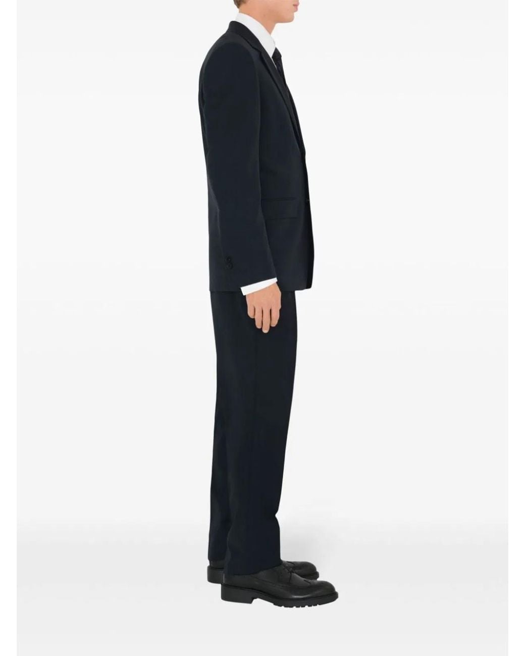 Burberry Blue Tailored Wool Mohair Jacket For for men