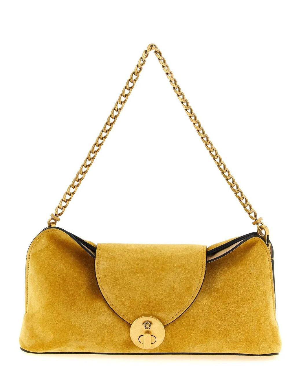 Versace Yellow 'Vivian' Clutch