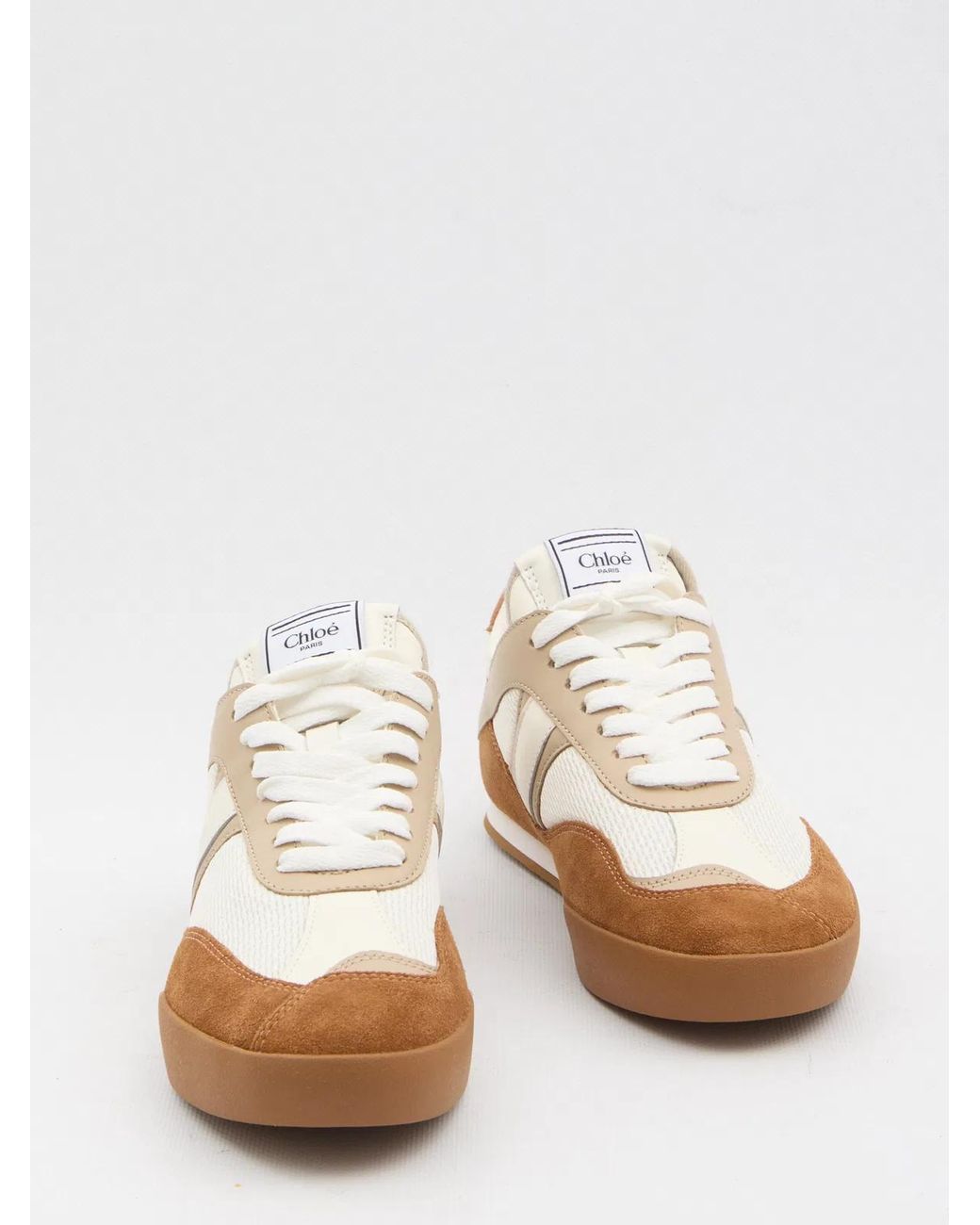 Chloé White Chloã Kick Sneakers