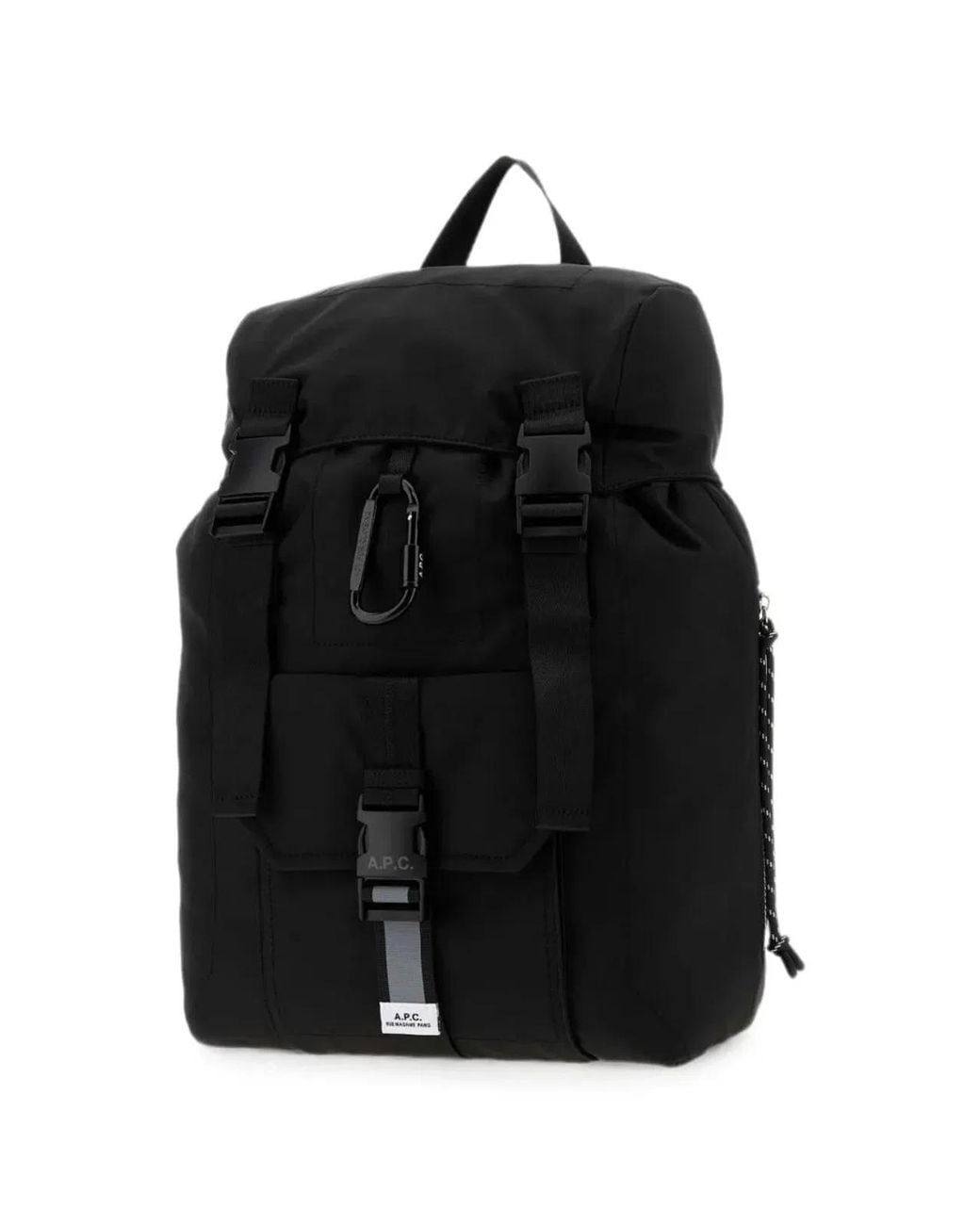 A.P.C. Black Trekking Backpack for men