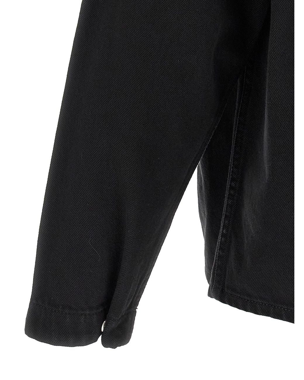 Stone Island Black Denim Research Capsule '1200002' Overshirt for men