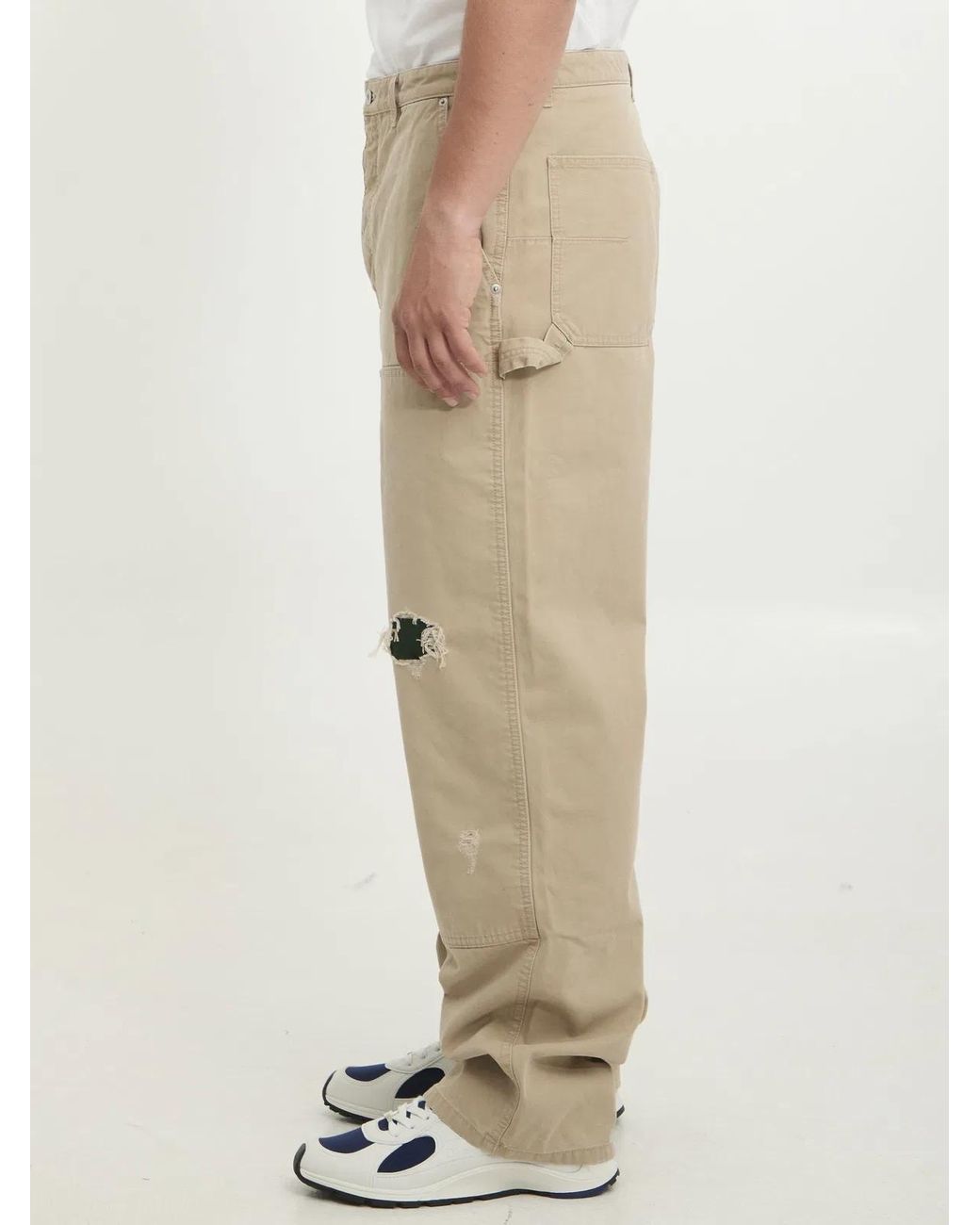 Dior Natural Carpenter Style Jeans for men