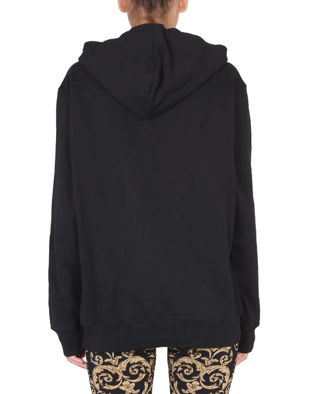 Moschino Couture Black Gilt Without Guilt Sweatshirt