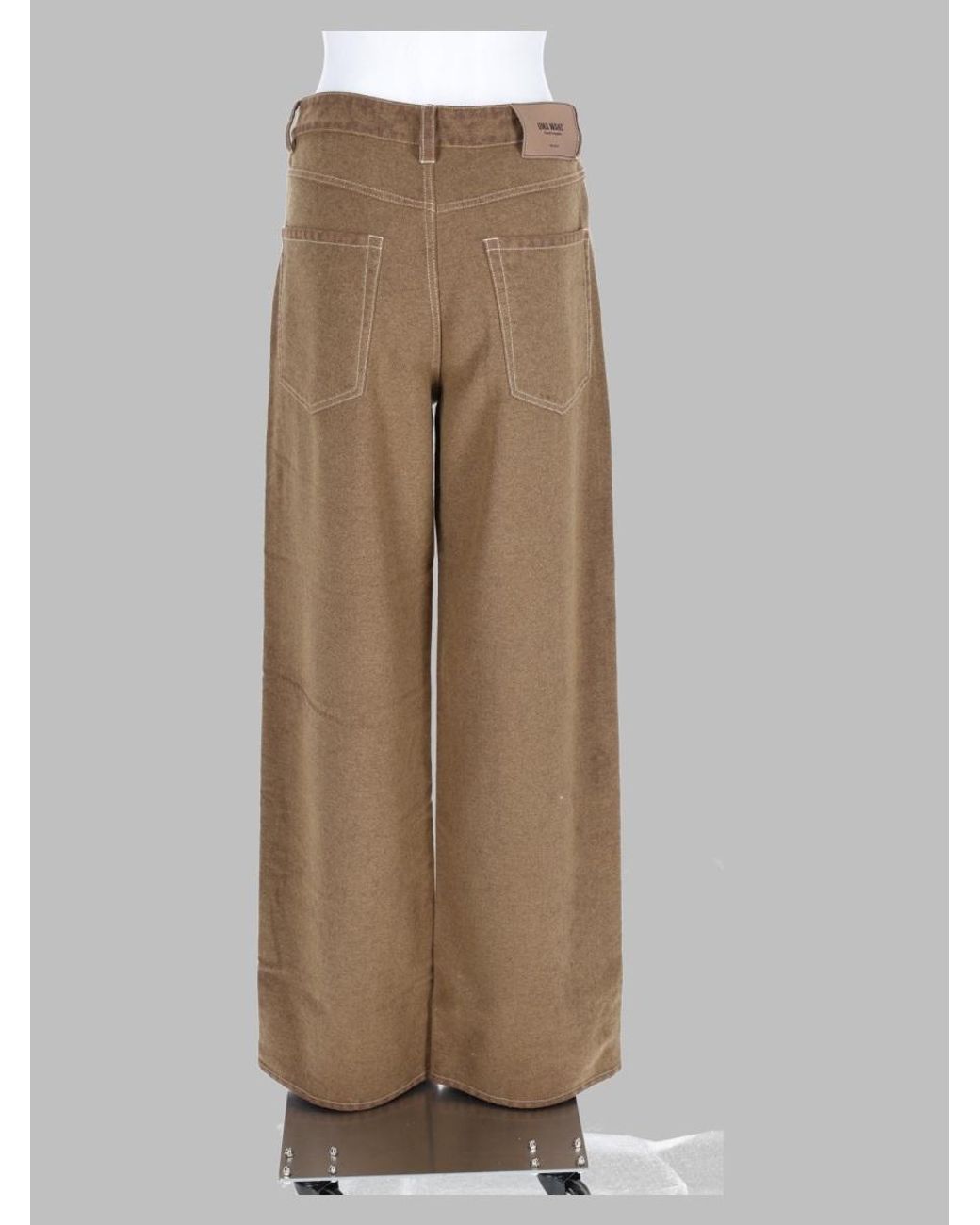 Uma Wang Natural Jeans "Wde-Leg"