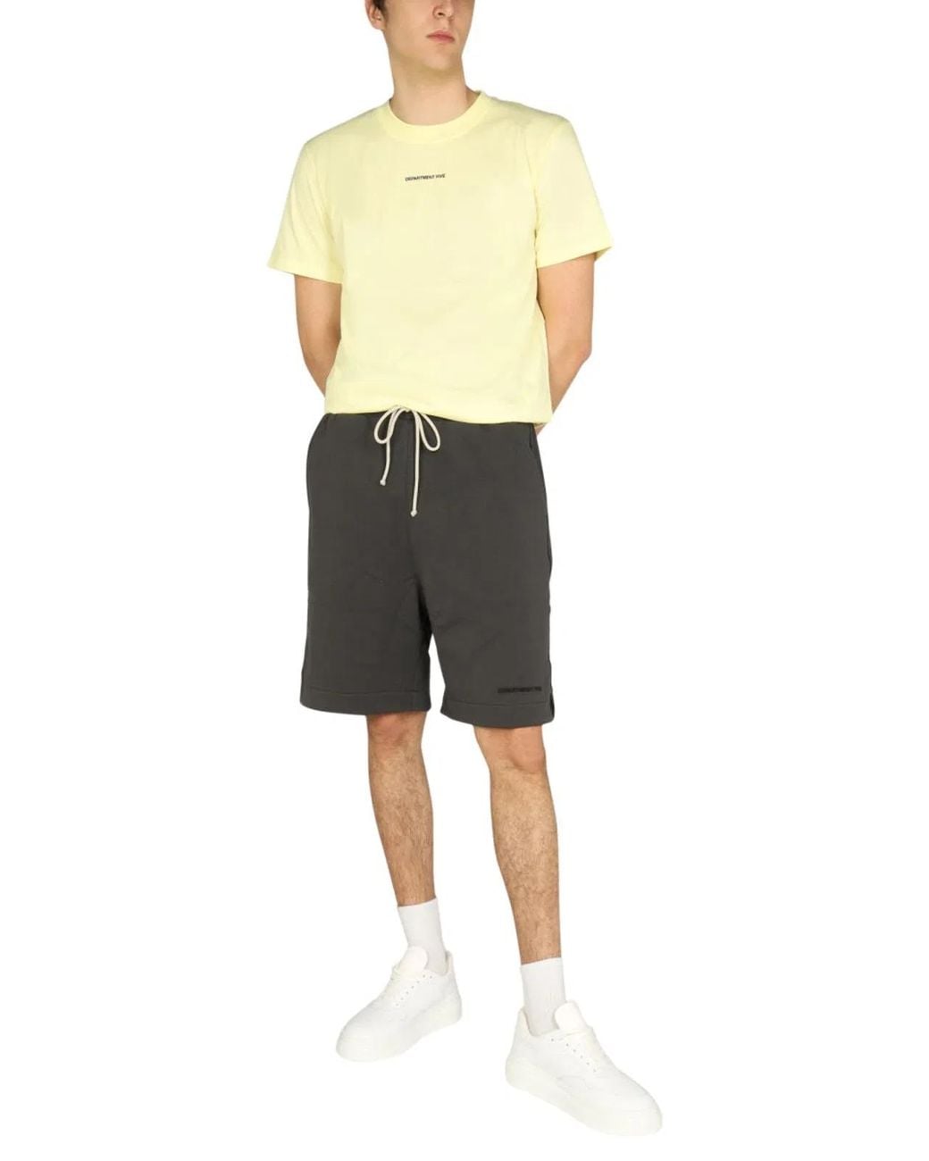 Department 5 Yellow "Aleph" T-Shirt for men