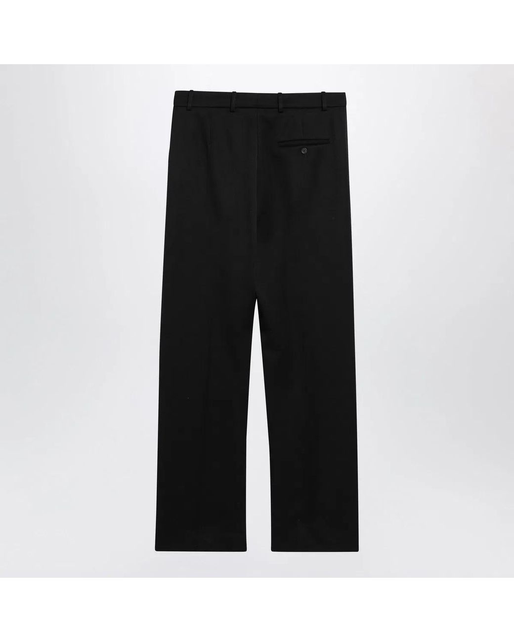 Balenciaga Black Too Far Tailored Trousers for men
