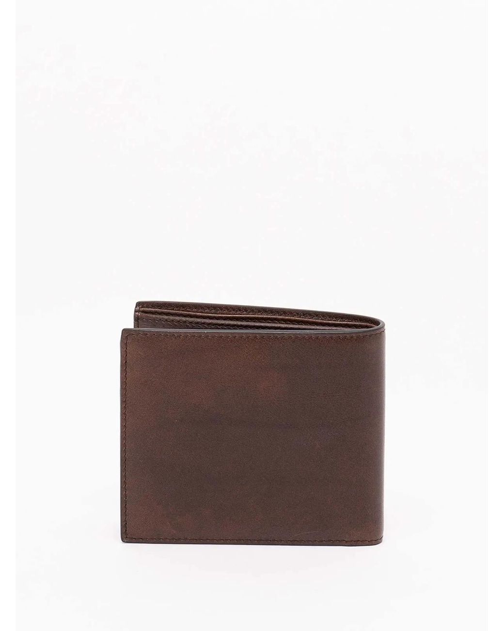 Prada Brown Vintage Leather Wallet for men