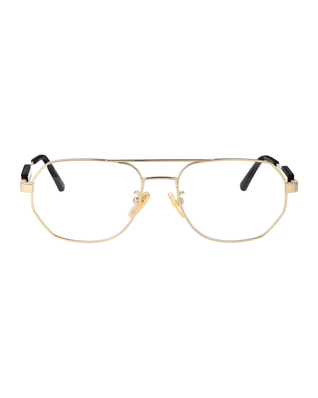 Balenciaga Metallic Metal Optical Glasses