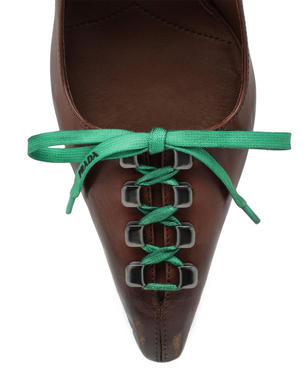 Prada Brown Decollete