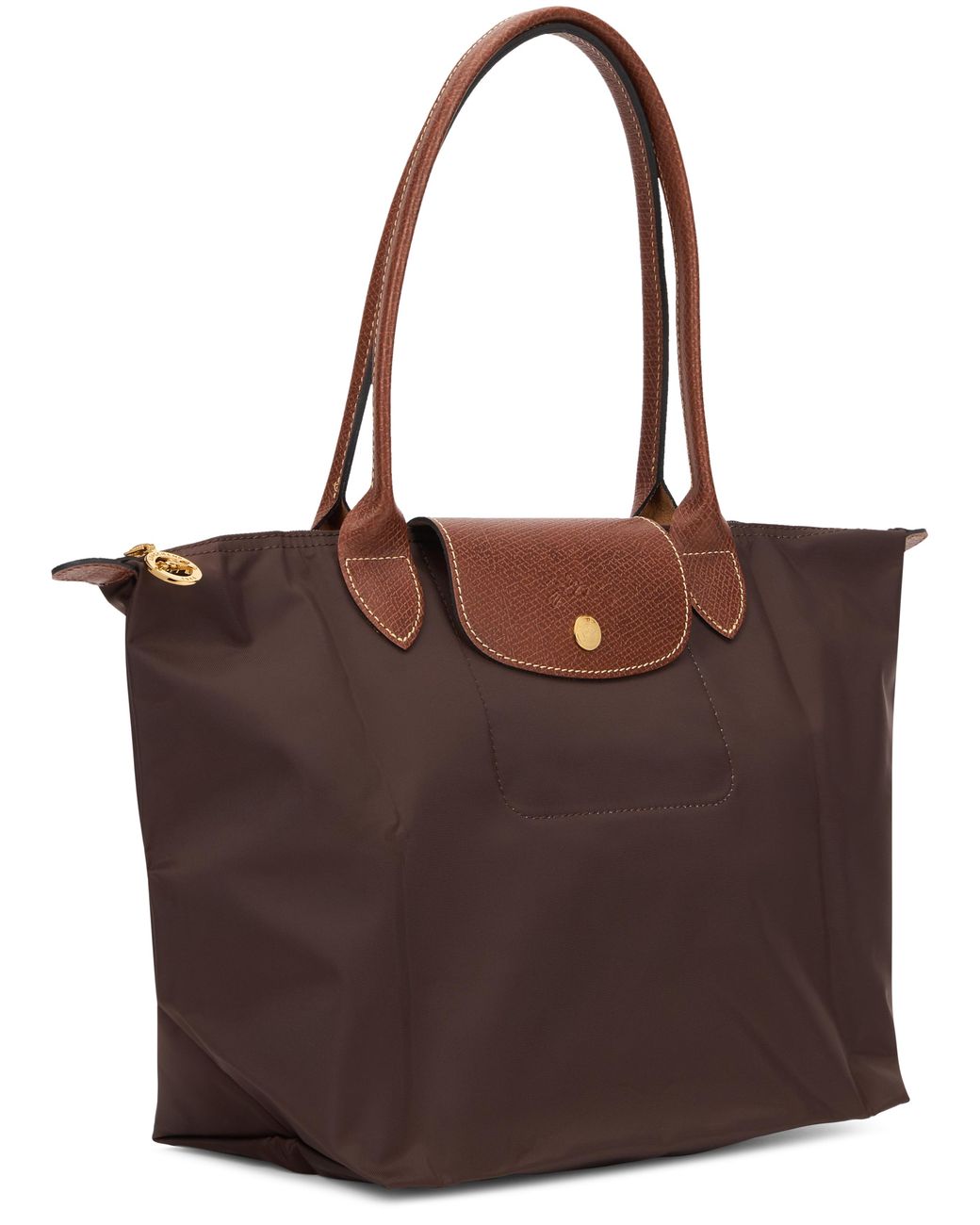 Longchamp Brown Le Pliage Original Shoulder Bag