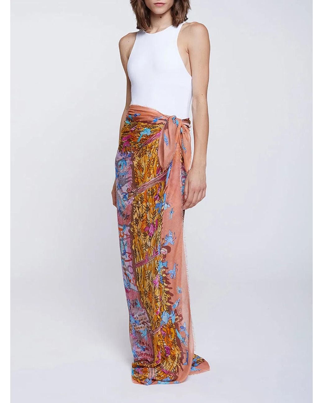 Faliero Sarti Pink Collaboration With Paolo Fiumi: New Roma Stole