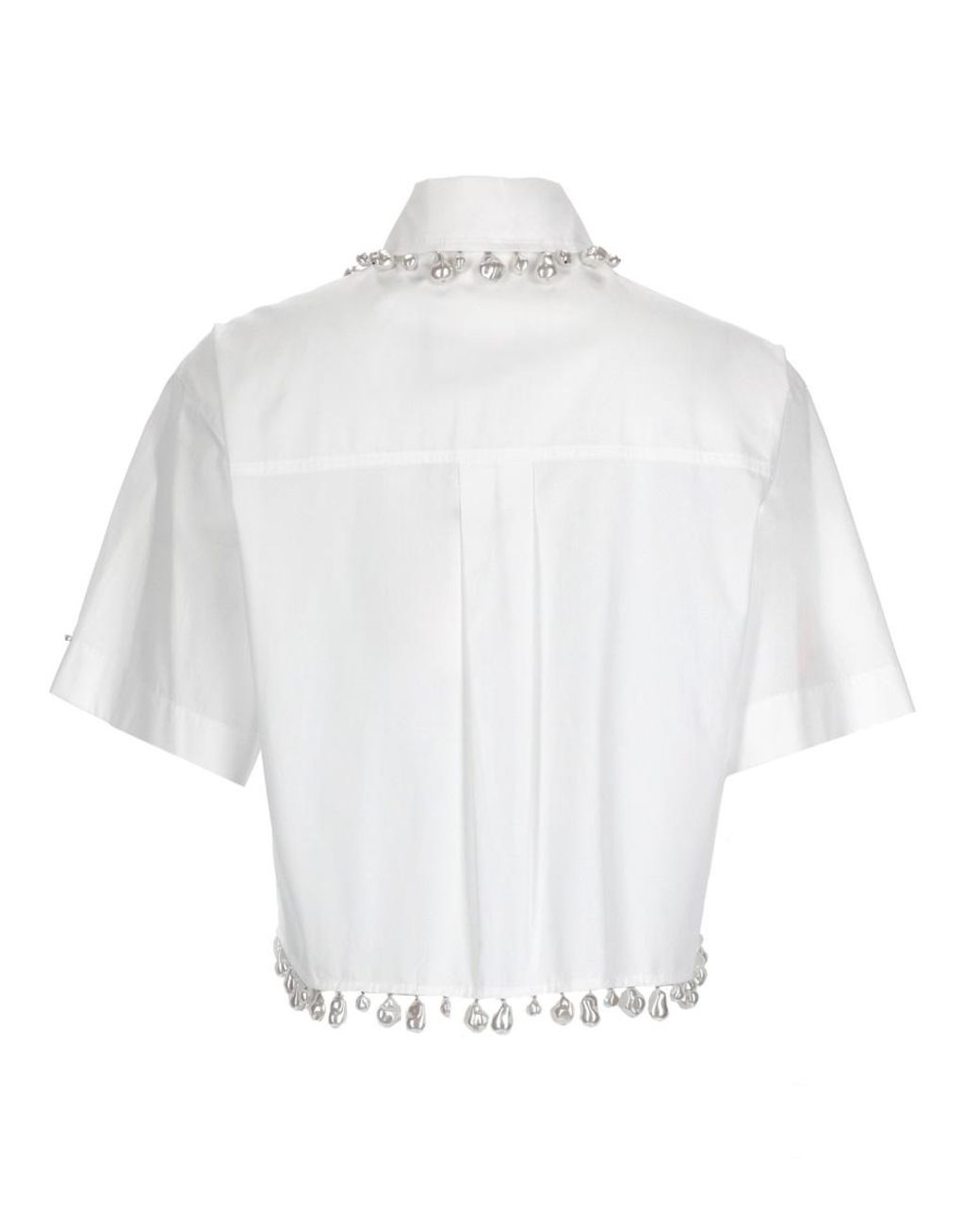 Sportmax White Camicia "Cognac"