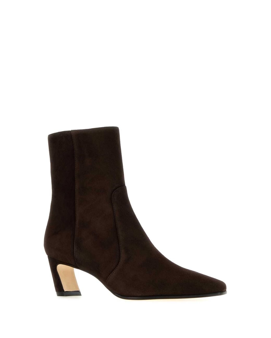 Stuart Weitzman Brown Stassi Zip Bootie 50