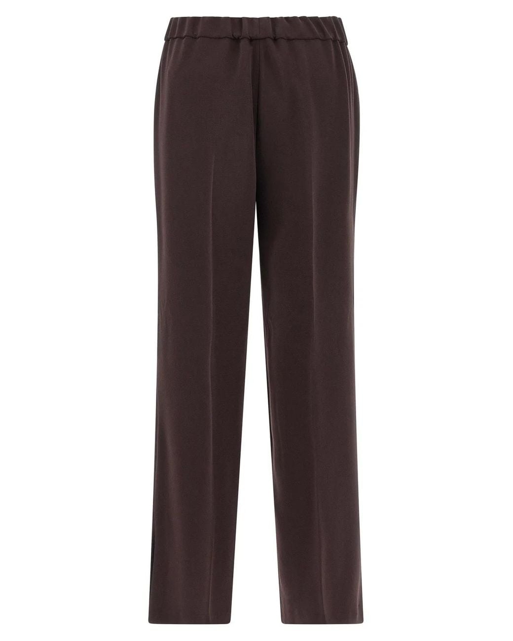Alberto Biani Brown Cady Pants
