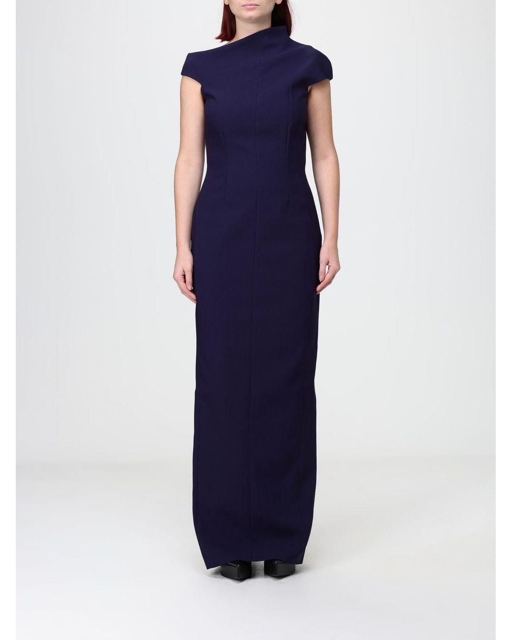 Solace London Blue Arion Maxi Dress