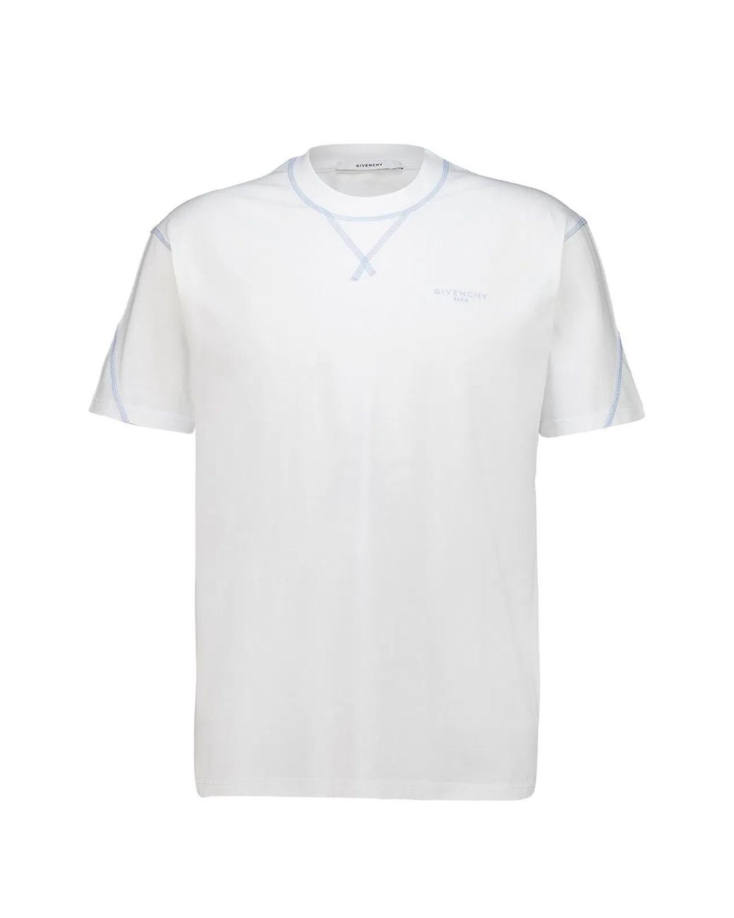 Givenchy White Logo T-Shirt for men