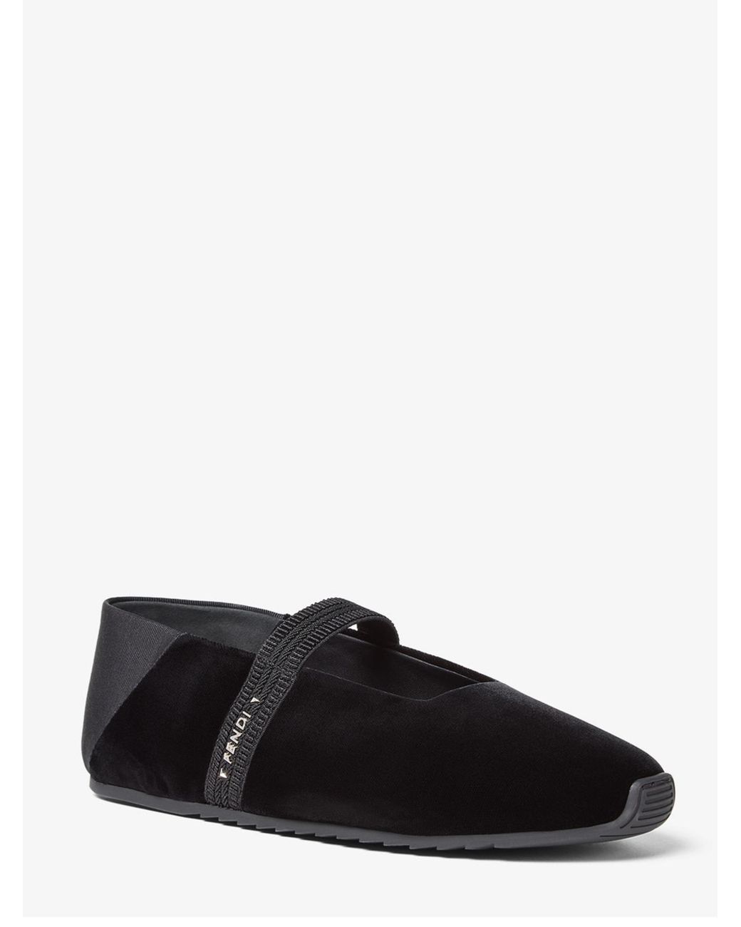 Fendi White Ballet Flat Sneakers Mini
