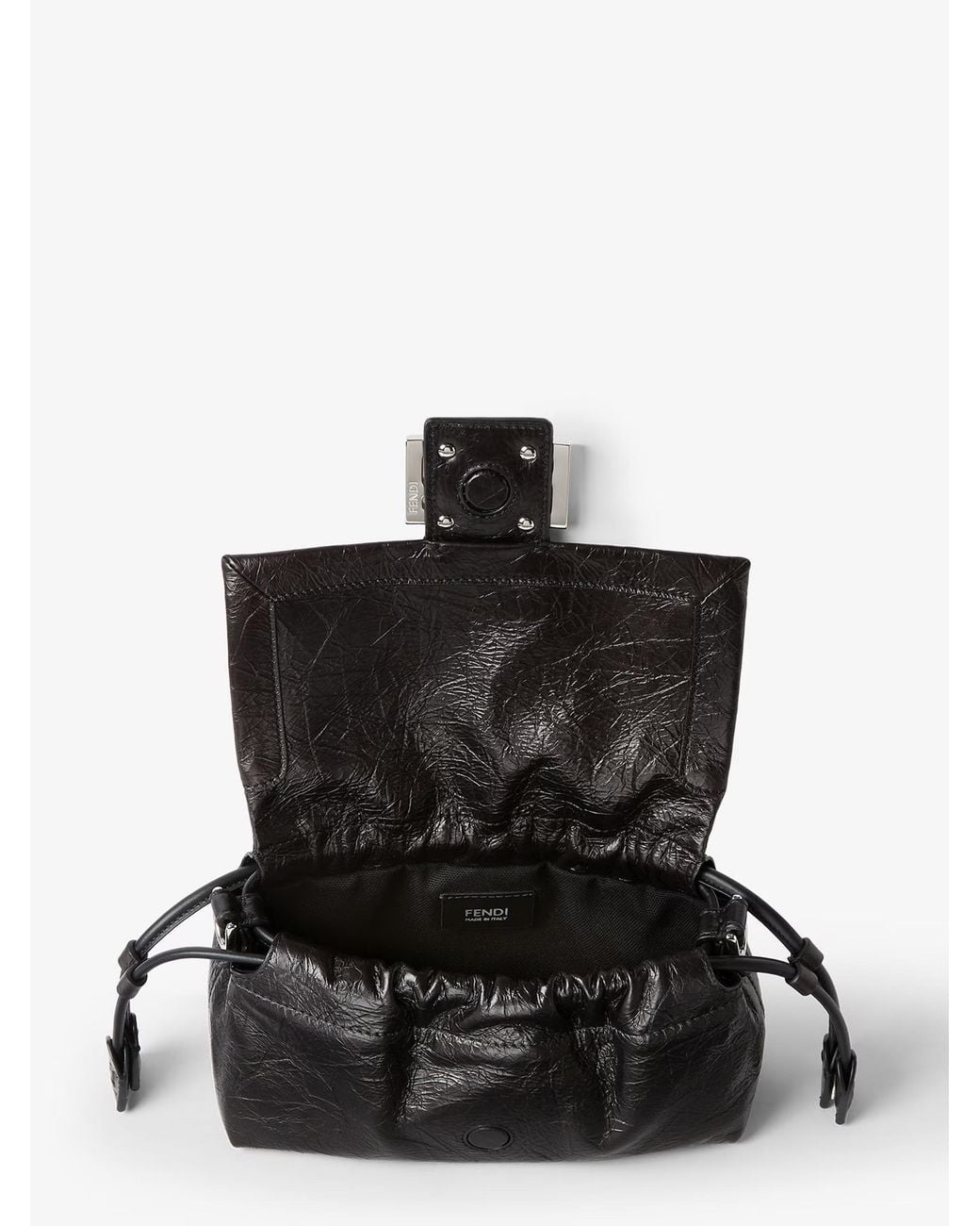 Fendi Black Minibag "Baguette Soft Small"