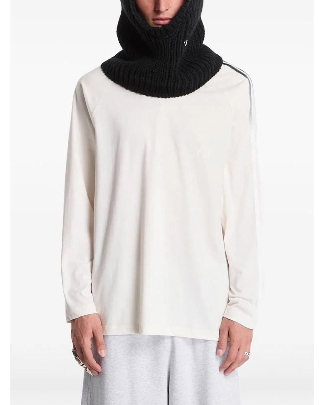 Y-3 White Cotton T-Shirt for men