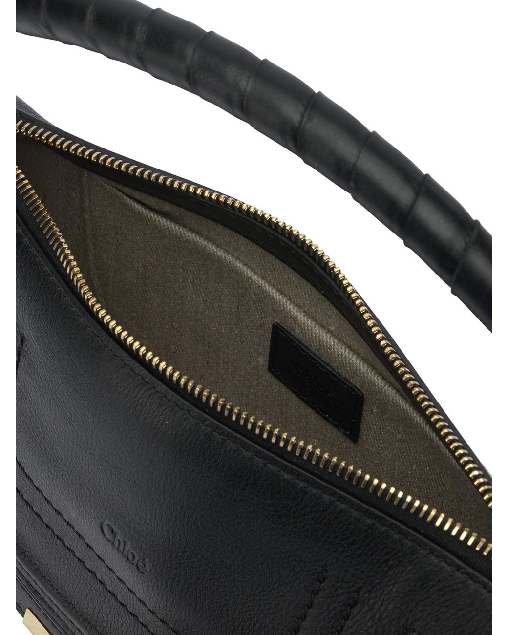 Chloé Black Mini Marcie Shoulder Bag