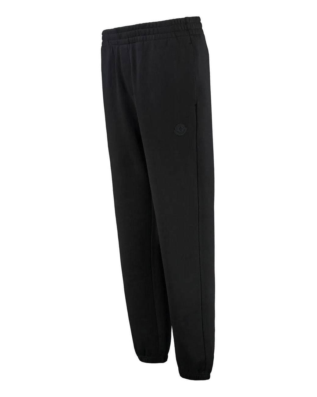 Moncler Black Cotton Track-Pants for men