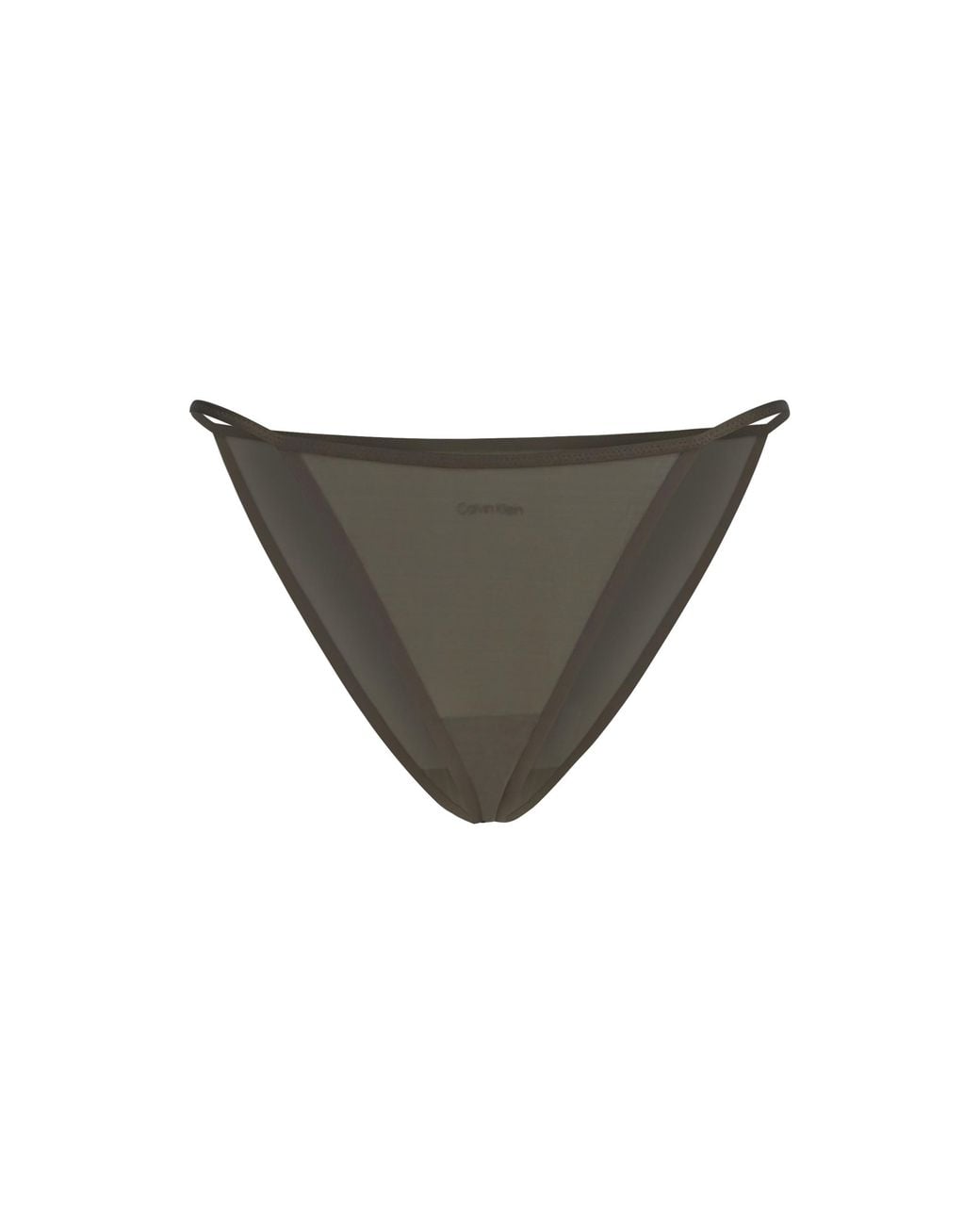 Calvin Klein Gray Jessica Thong