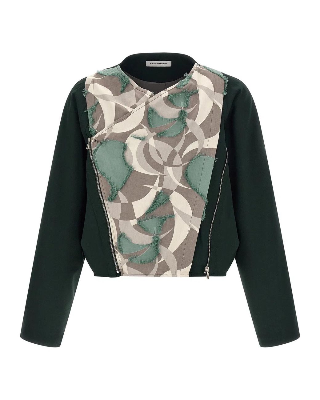 Kiko Kostadinov Green 'Csomor' Blouson for men