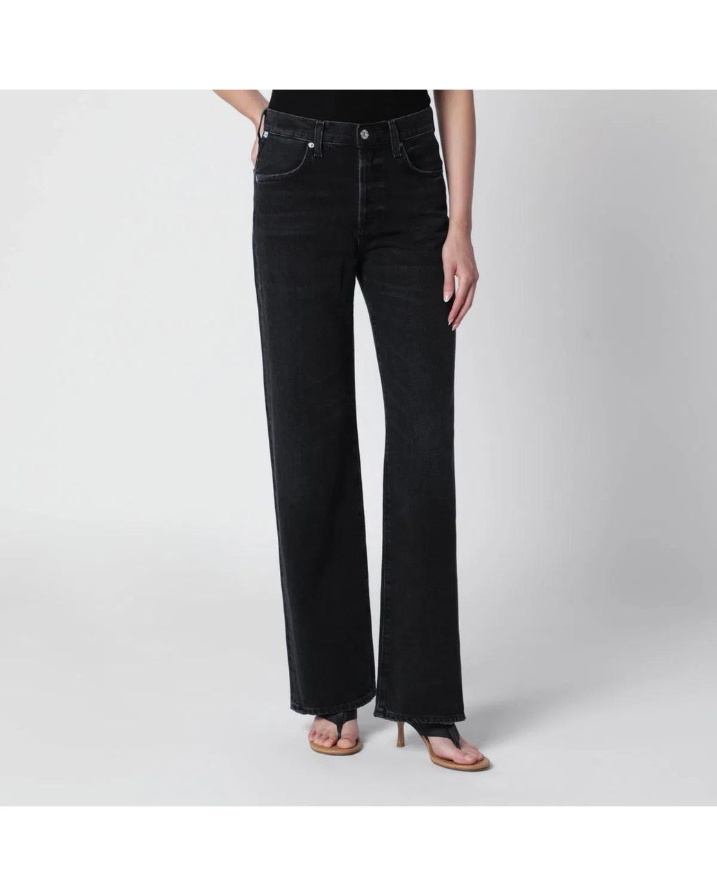 Citizens of Humanity Black Raine Vintageeffect Jeans