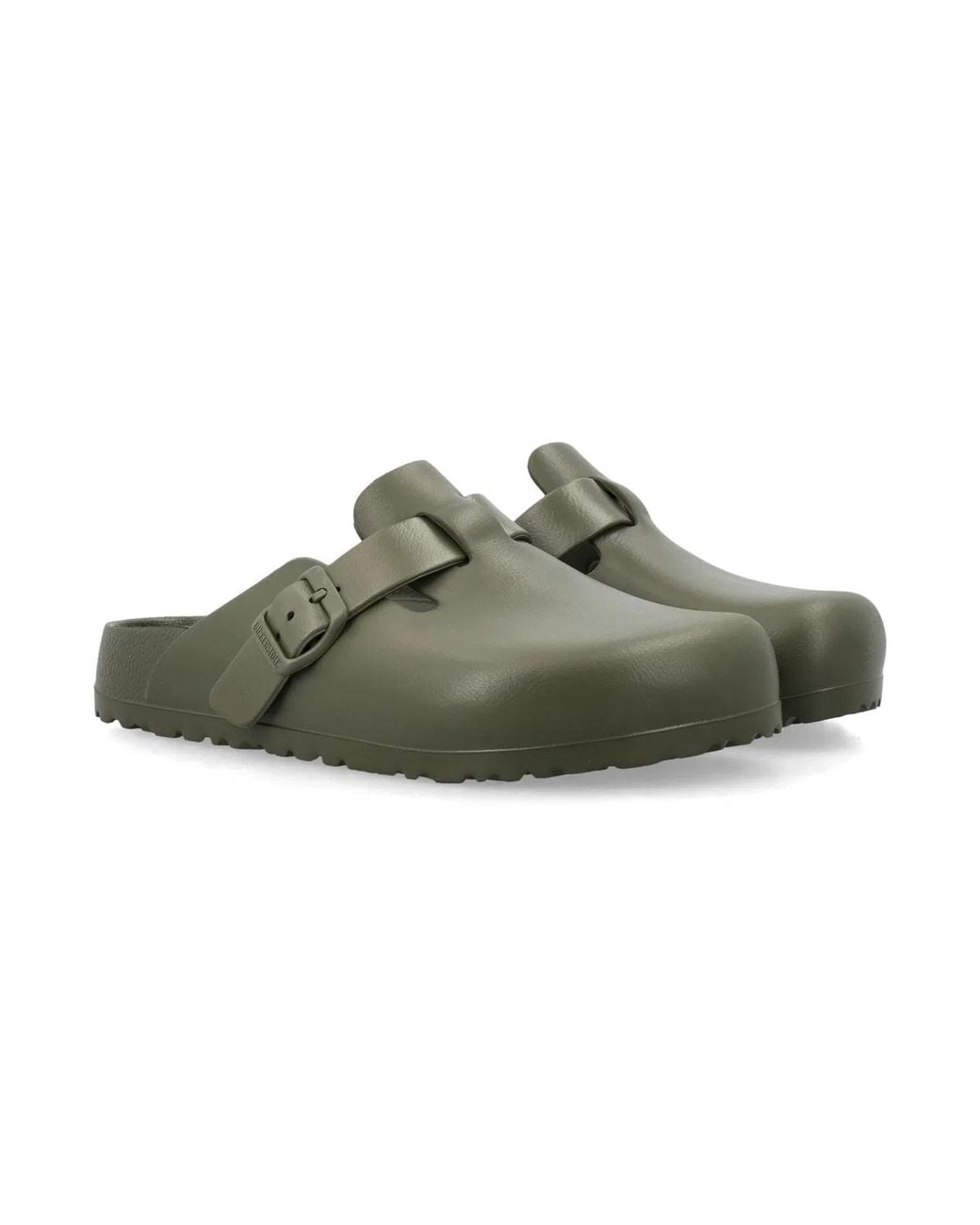 Birkenstock Green Lightweight Water-Friendly Clog Sandals For