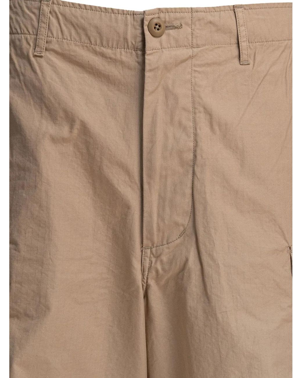 Beams Plus Natural "Mil" Cargo Pants for men