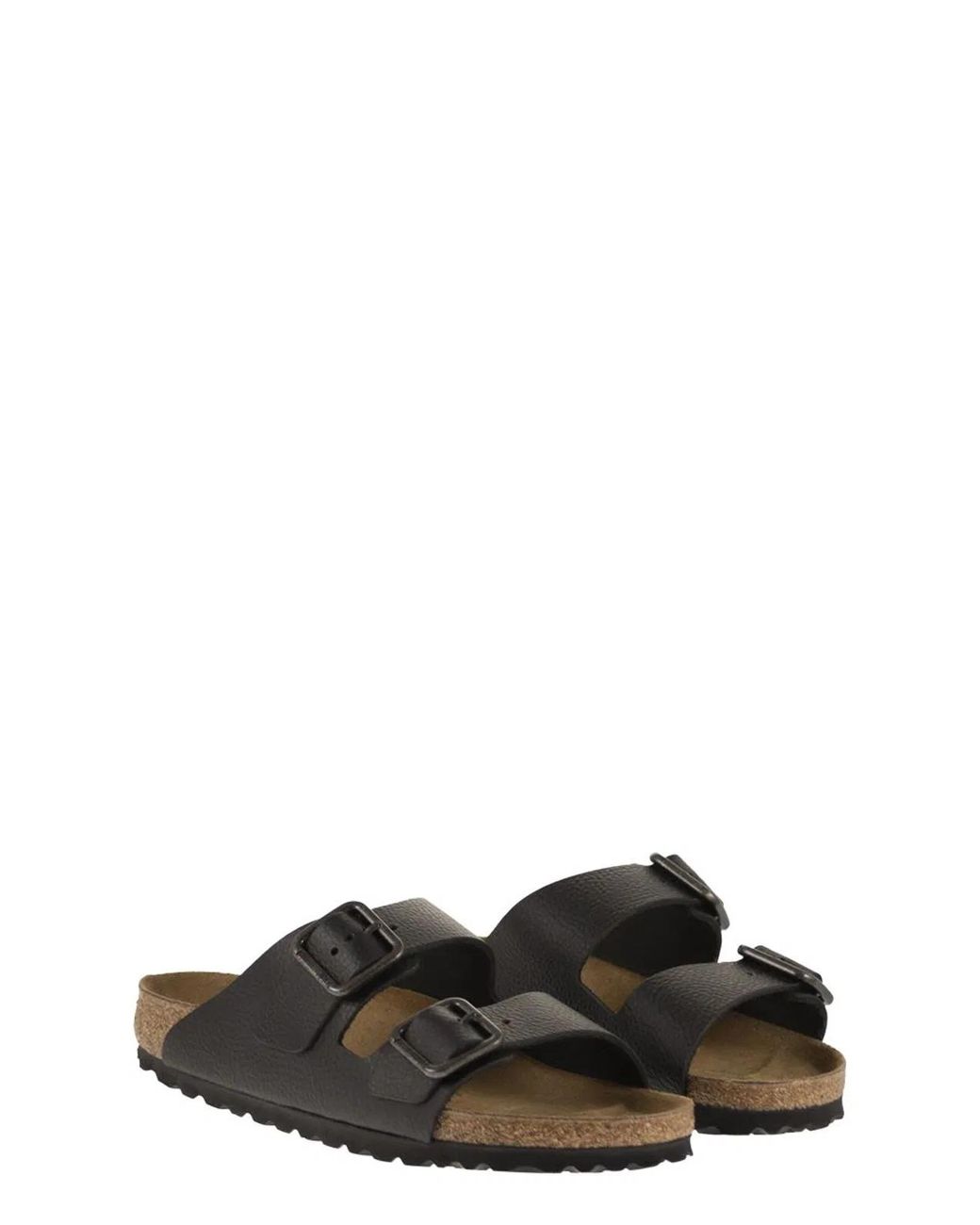 Birkenstock Black Arizona Wb Vintage – Natural Leather Sandal for men