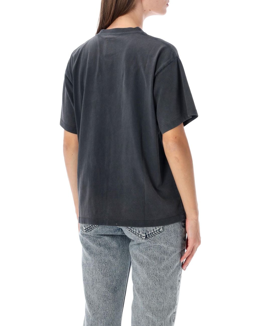 Anine Bing Black Cade Tee Tiger Bing
