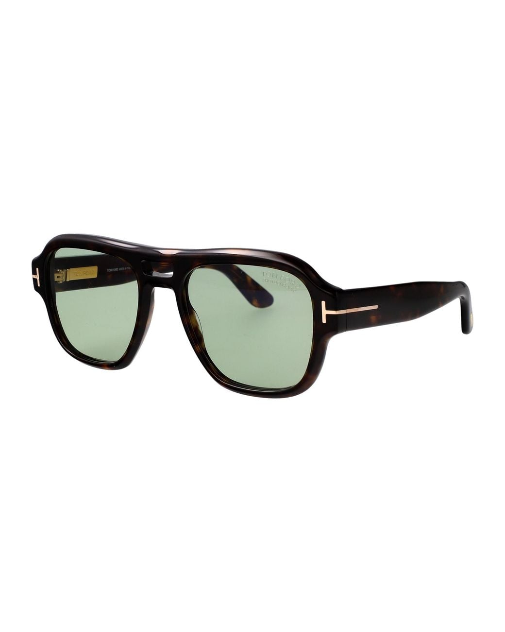 Tom Ford Green Avana Scura Verde Acetate Sunglasses for men