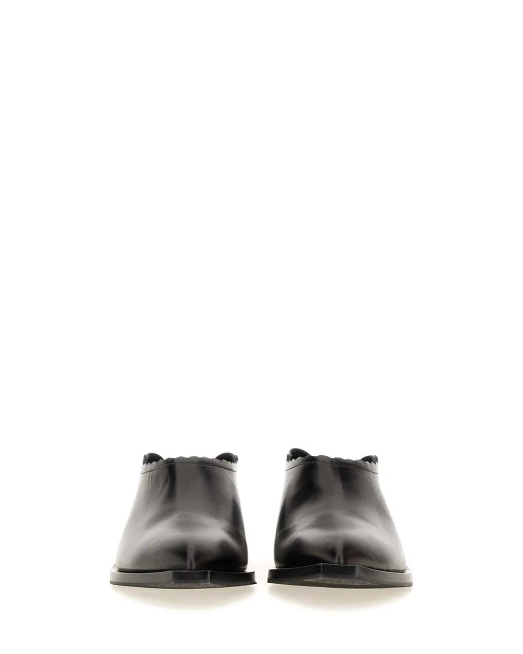 Moschino Couture Black Shootie Cuban Heel