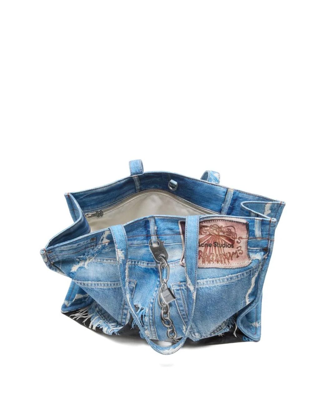 Acne Blue Shopper Bag