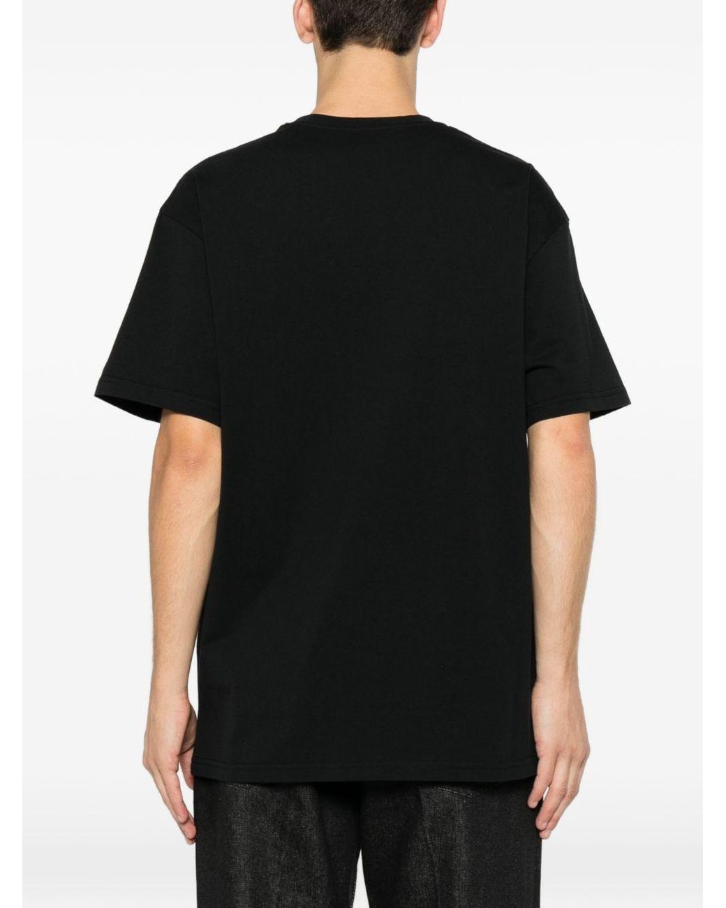 Givenchy Black Paris Paint Print T-Shirt for men