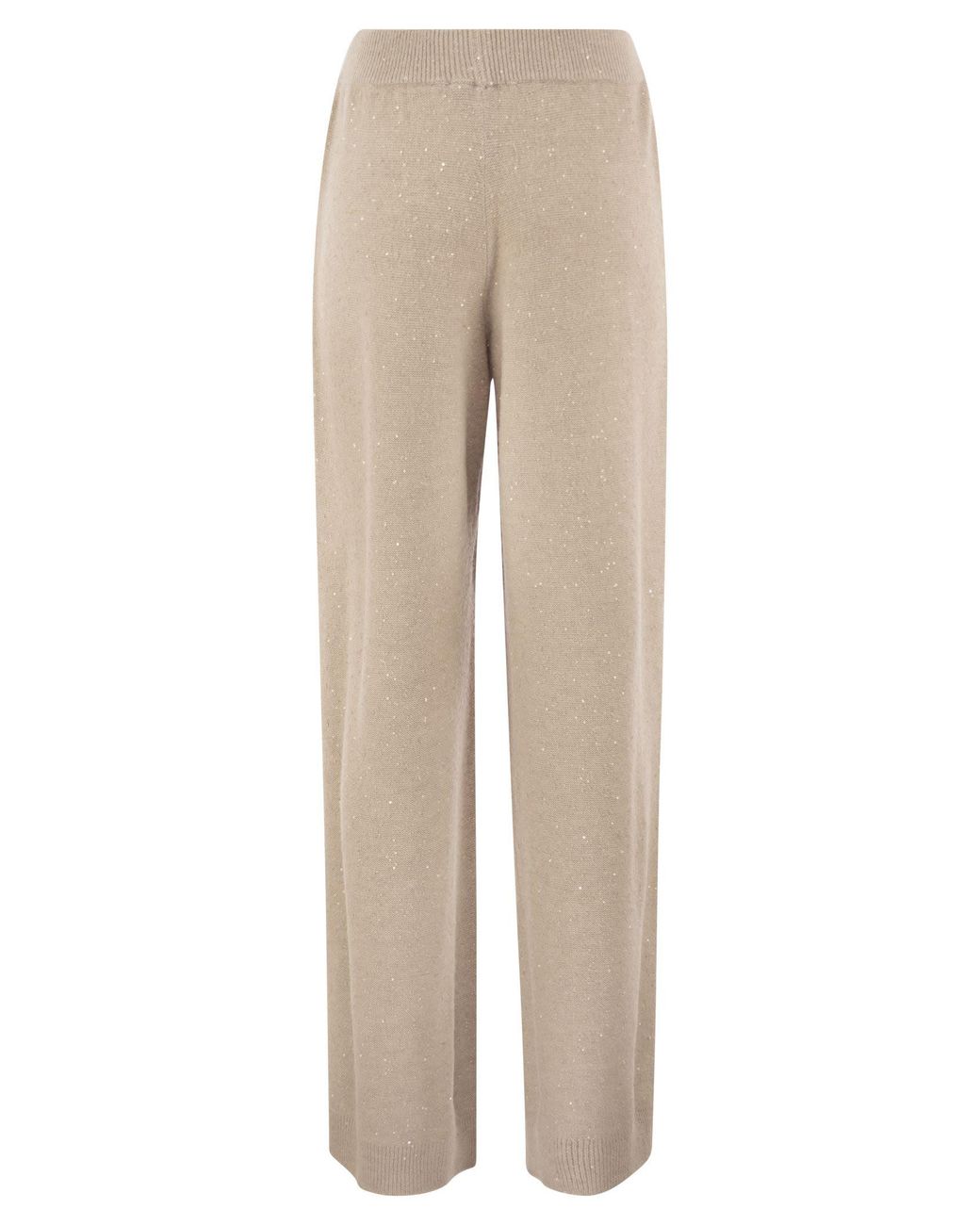 Fabiana Filippi Natural Knitted Trousers