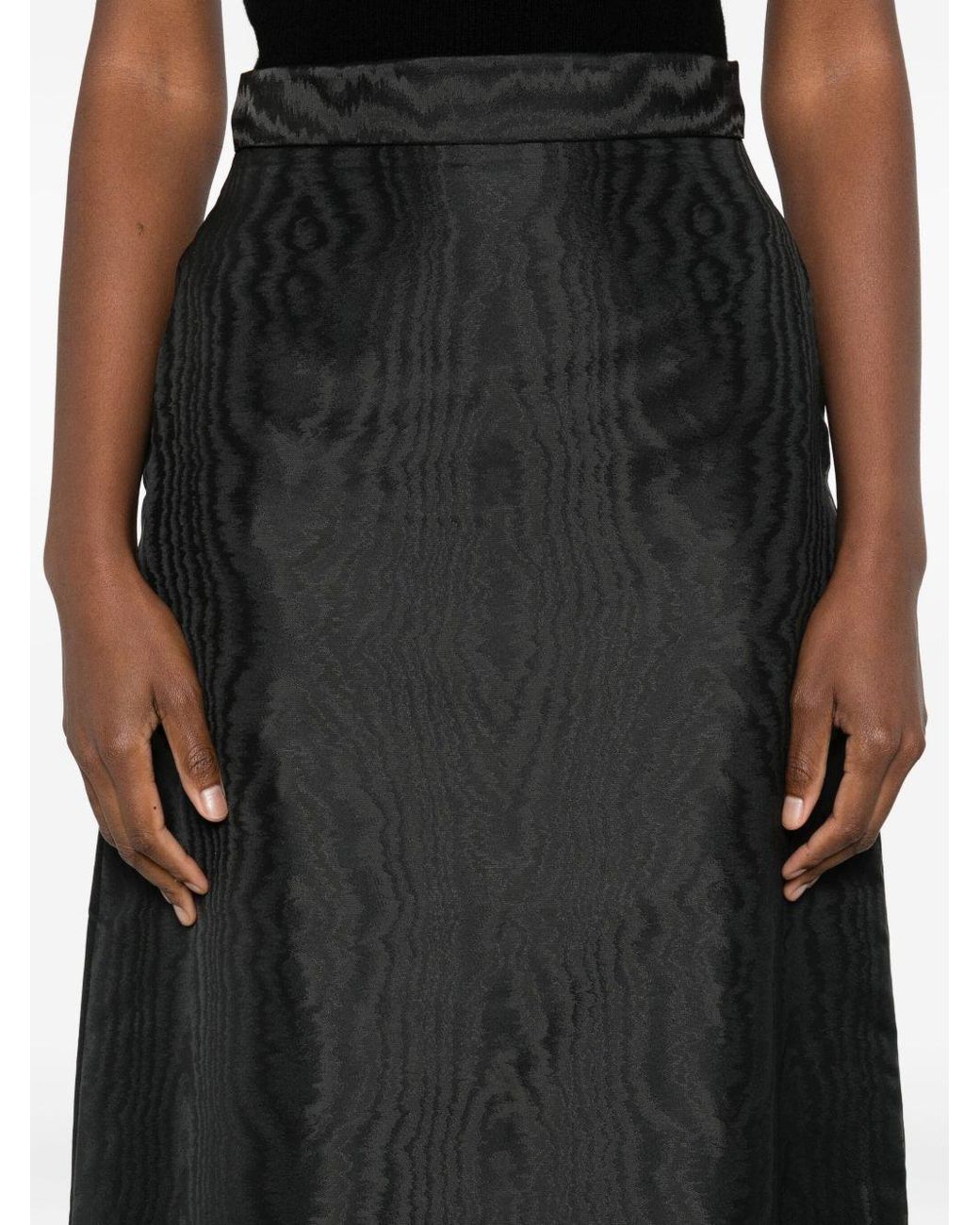 Lunatica Milano Black A-Line Skirt