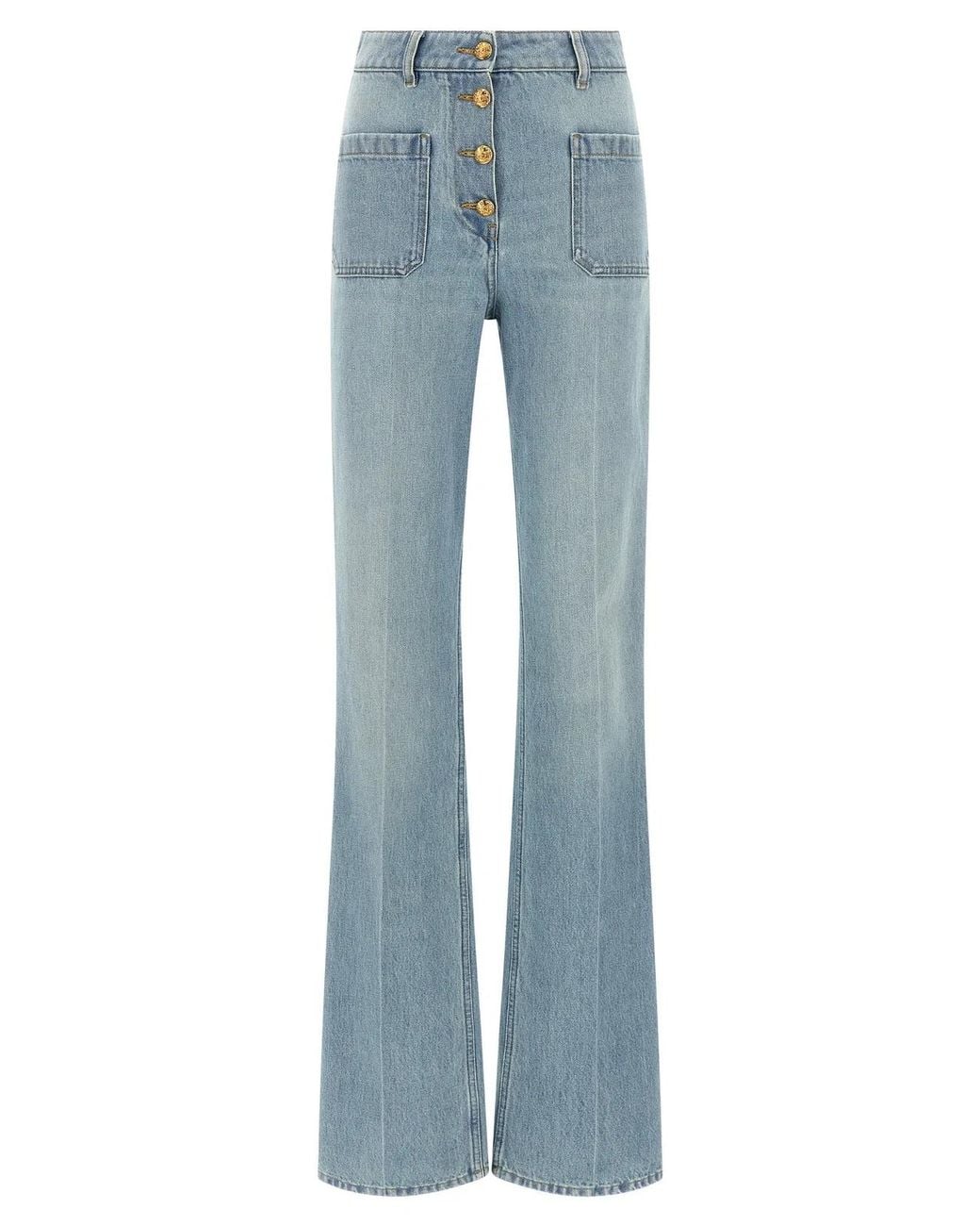 Valentino Garavani Blue High Waist Jeans