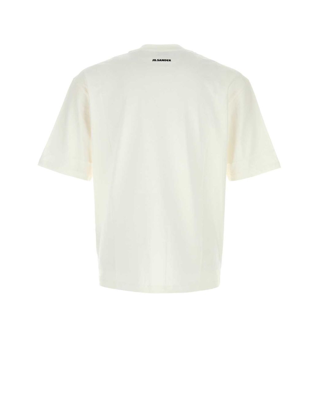 Jil Sander White Graphic T-Shirt for men