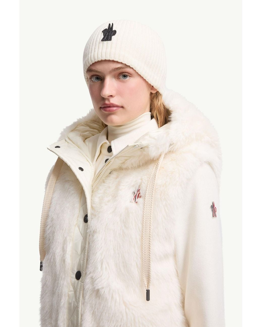 Moncler Natural Wool Headband
