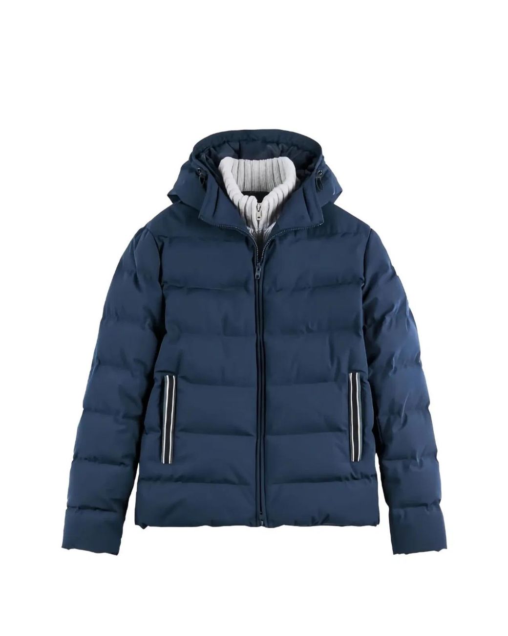 Fay Blue Polyamide Polyester Elastane Jacket for men
