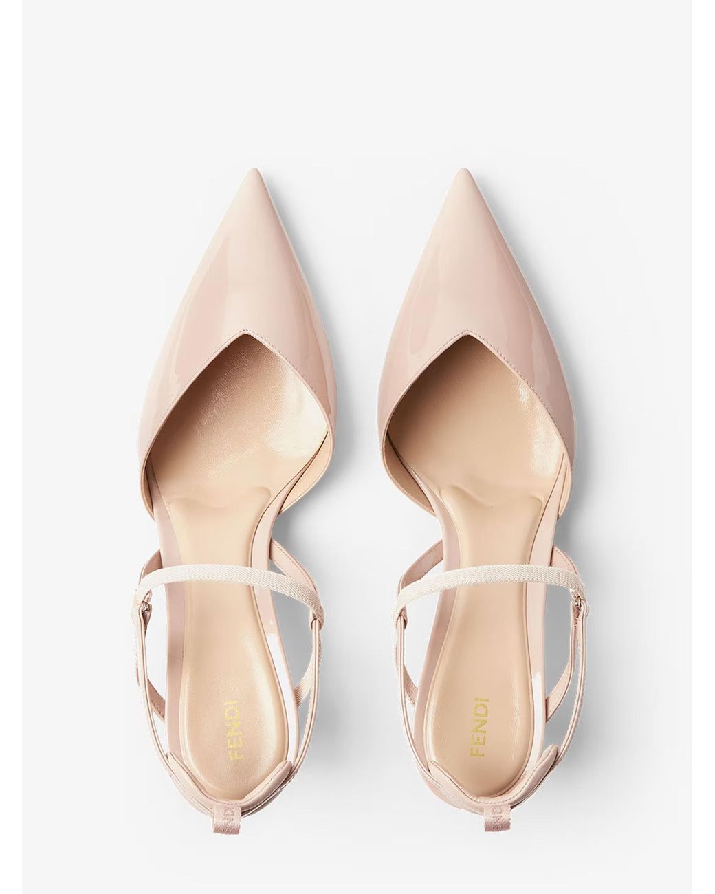 Fendi Pink Very Colibrì Slingback Sandals