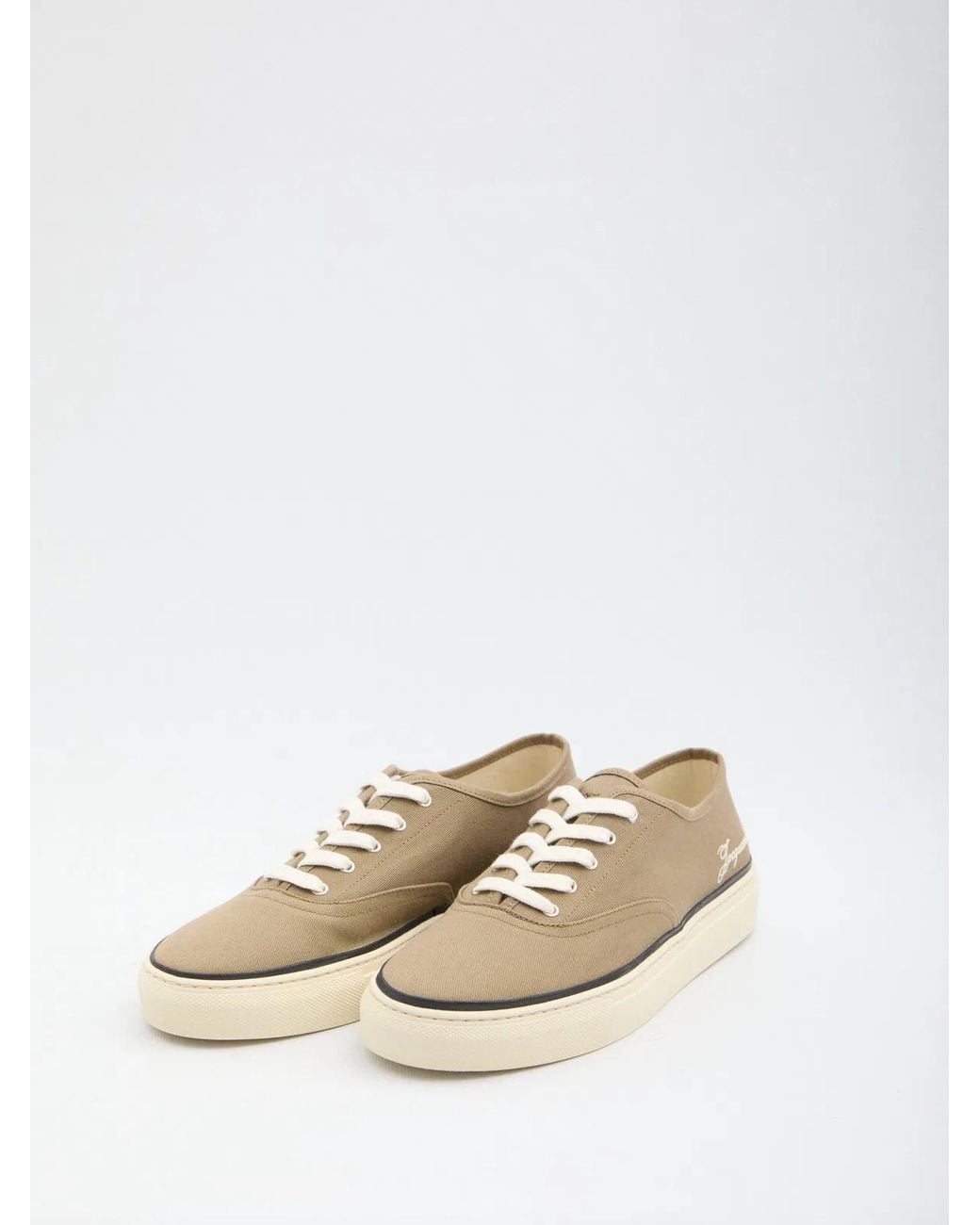 Jacquemus Natural Cotton Sneaker for men
