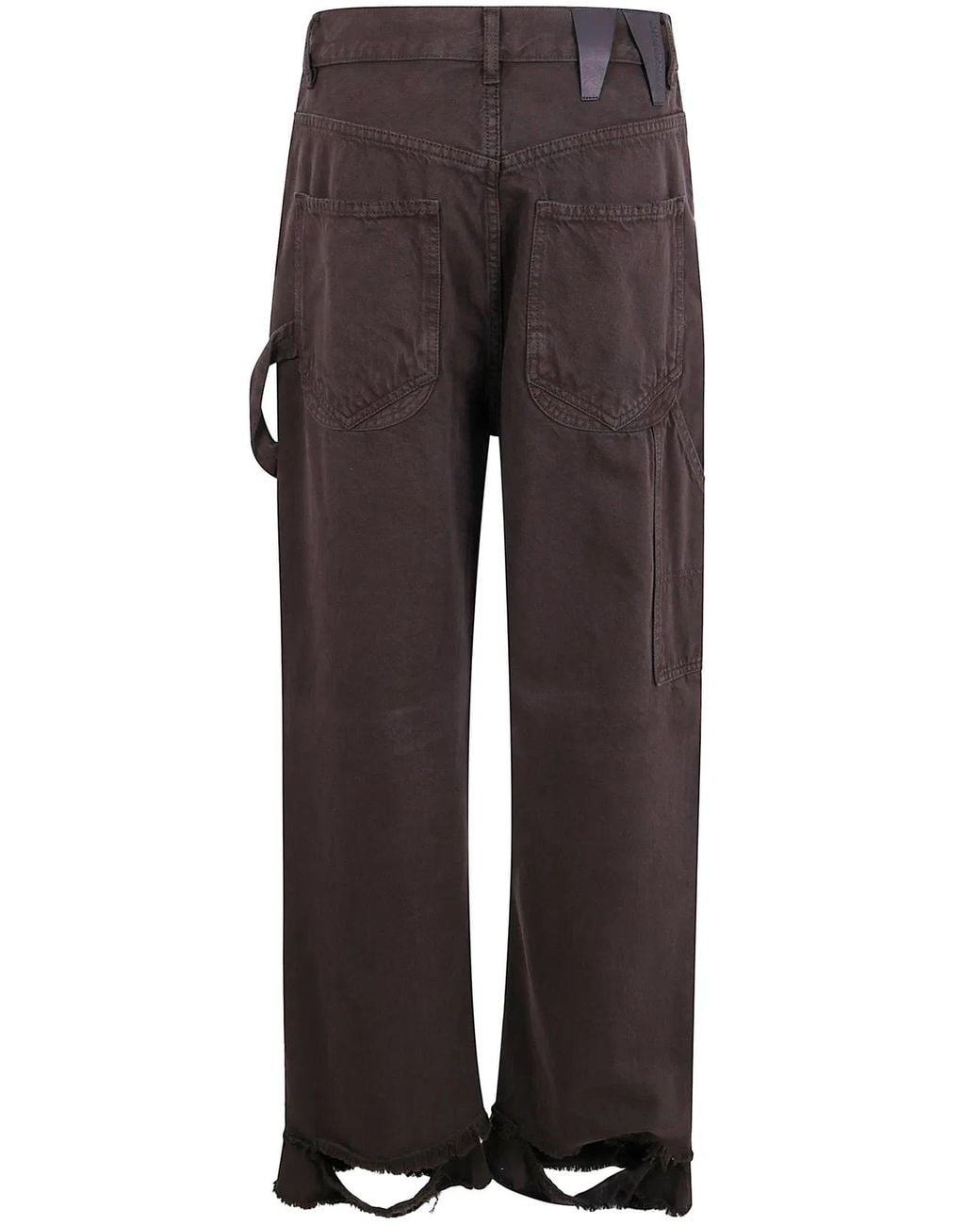DARKPARK Brown "Lisa" Loose Fit Carpenter Denim