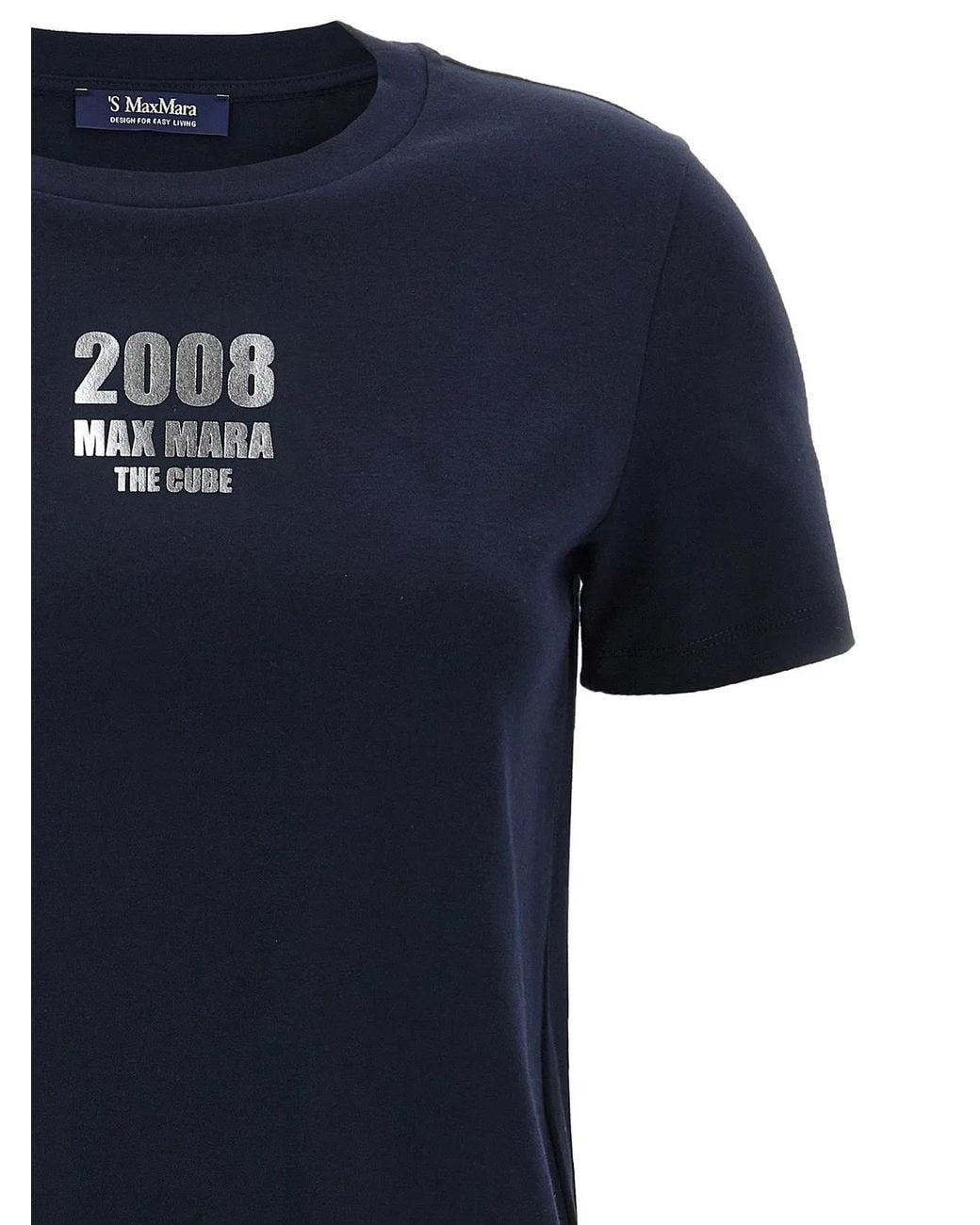 Max Mara Blue Max Mara 'S 'Quieto' T-Shirt